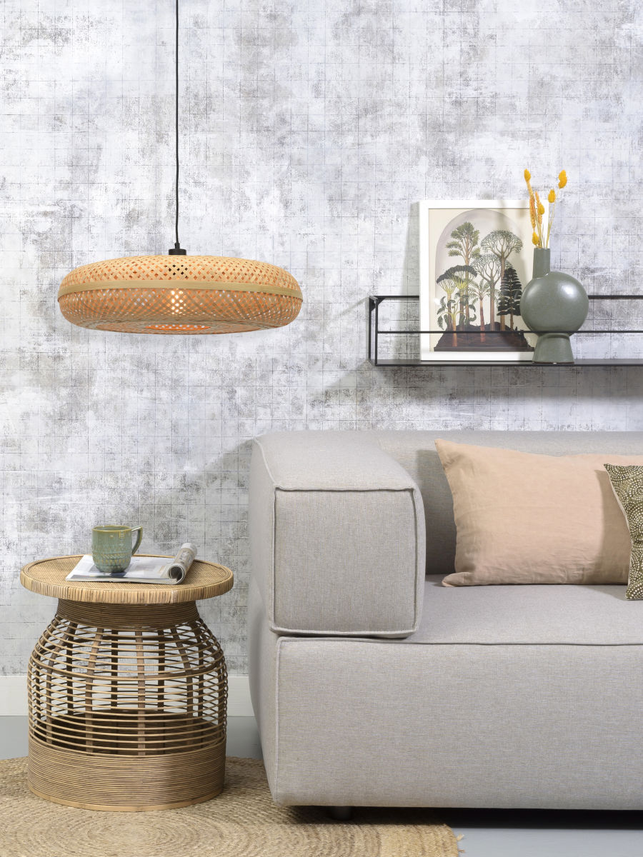 Suspension Palawan en Bambou naturel au design naturel par Good & Mojo